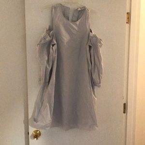 Tibi Open Shoulder Dress